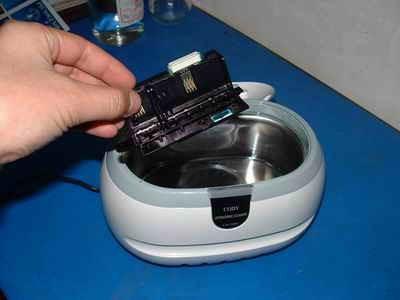 噴墨打印機(jī)噴頭清洗方法圖解