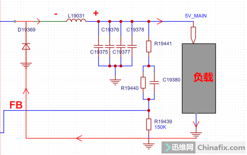 ˹܇Model3ǰư5VDC-DC·ԭ