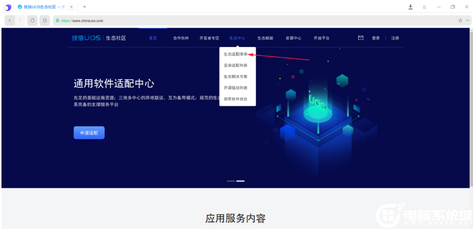 生態(tài)適配清單