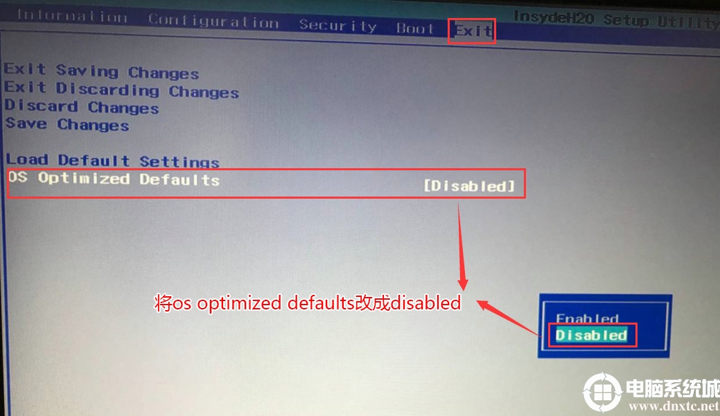OS Optimized DefaultsO(sh)ÞDisabled
